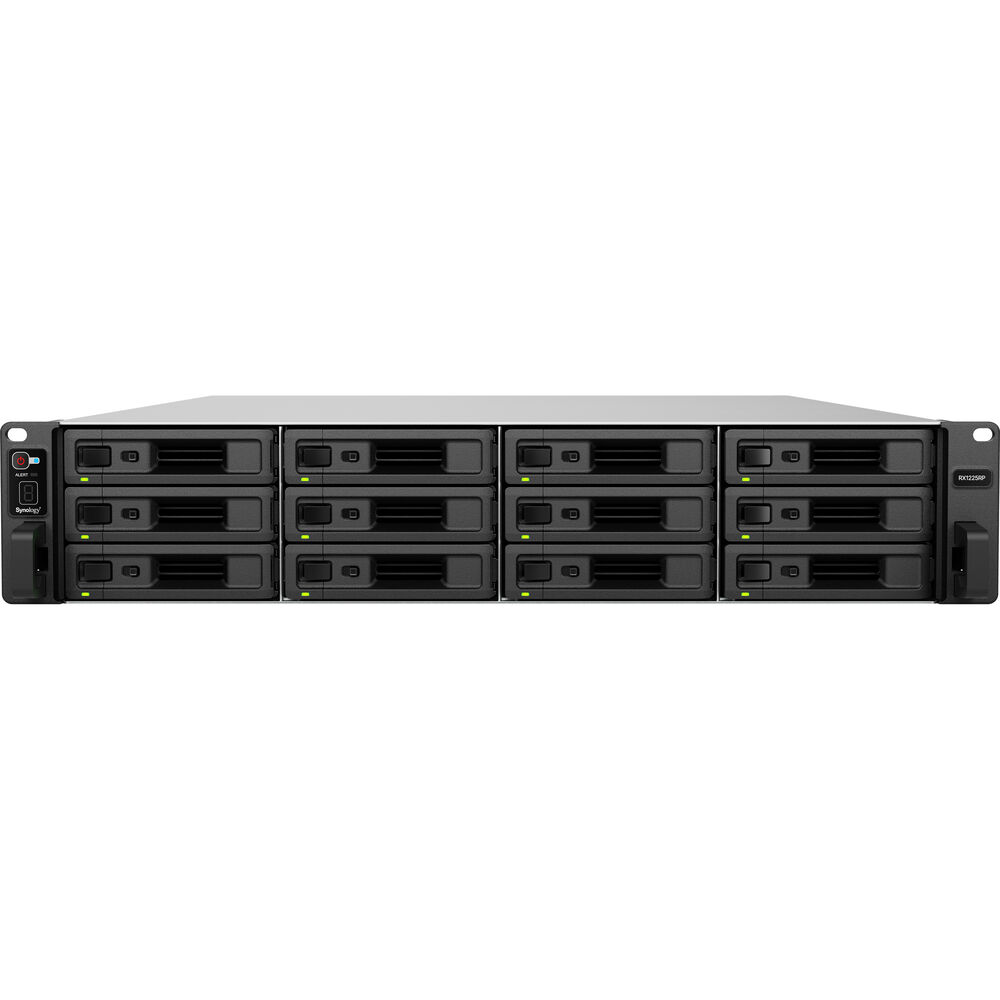 Synology 12-Bay Rackmount Expansion Unit | Redundant Power | Mini-SAS ...