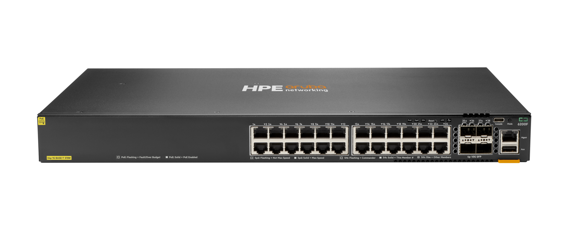 Hpe Aruba Networking CX 6200F 24G 4SFP+ Switch | NET-BRIDGE Store | NET ...