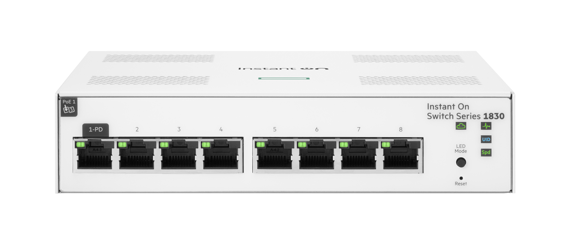 Hpe Instant On Switch 8p Gigabit 1830 | NET-BRIDGE Store | NET-BRIDGE Store