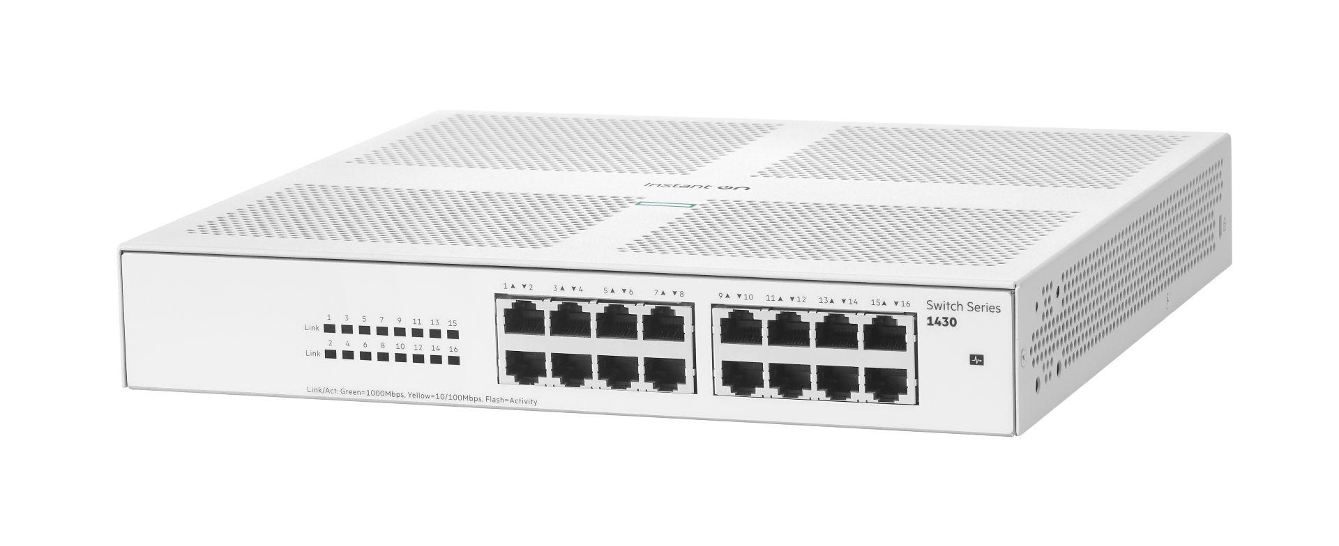 Aruba Instant On 1430 24ポート スイッチ ArubaIO_1430_16Gsw_R8R47A_LF-